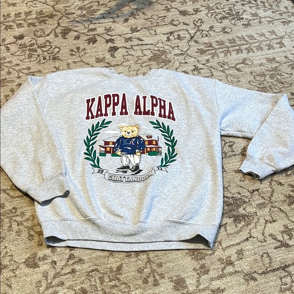 Gildan Gray Kappa Alpha Sweater - Picture 1 of 3